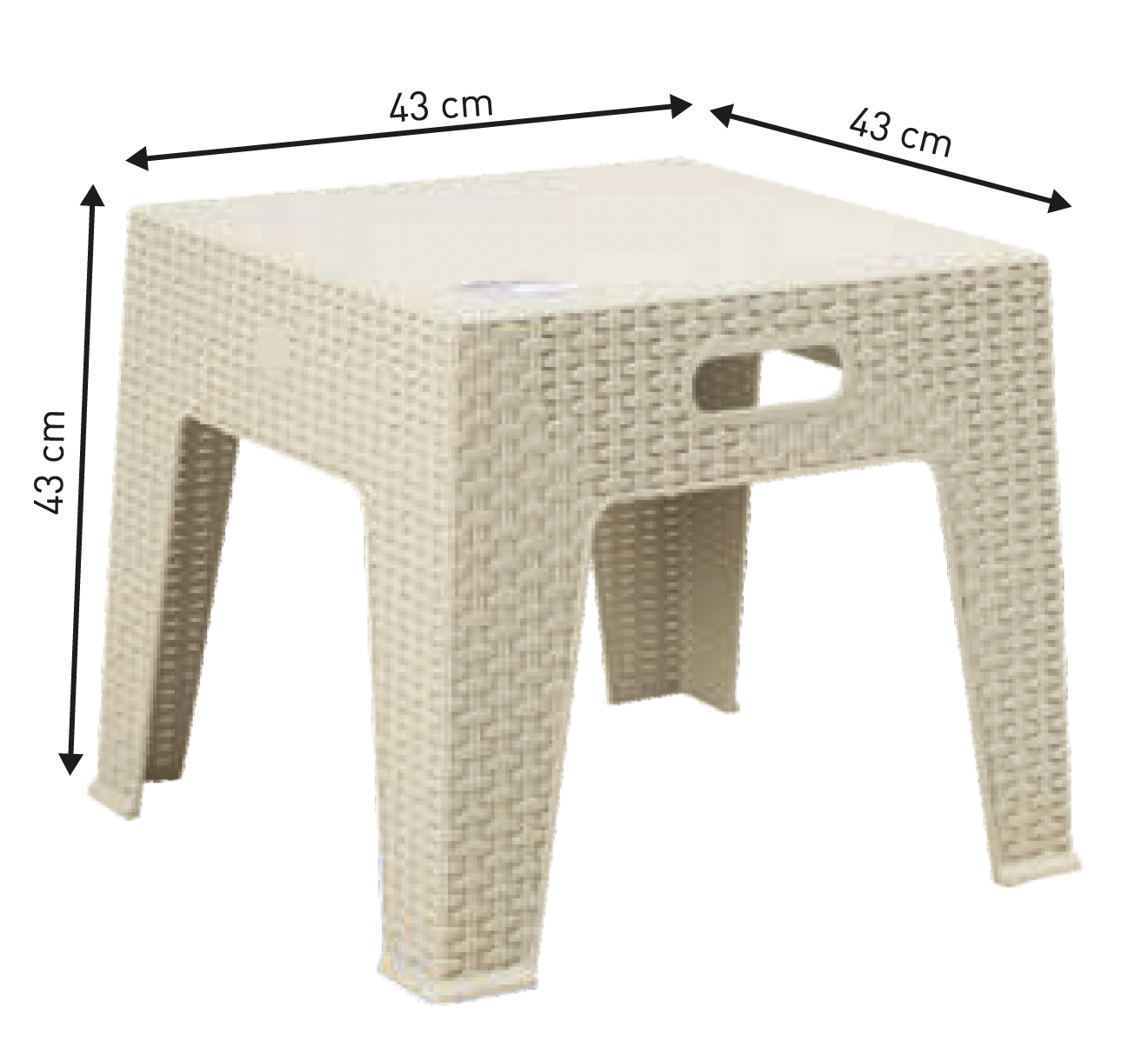 Elit Rattan Coffee Table