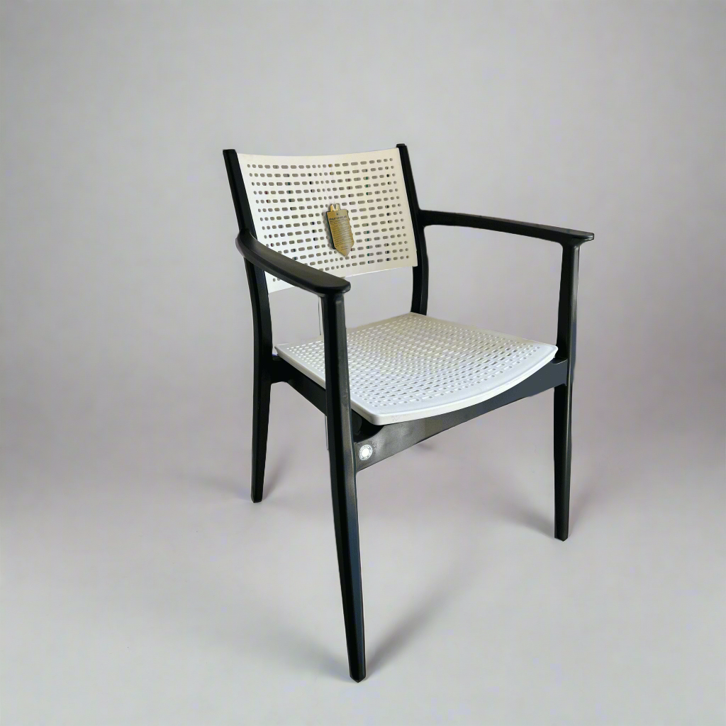 Irmak Bistro Armchair – Two-Tone for Home & Café | Indoor and Outdoor