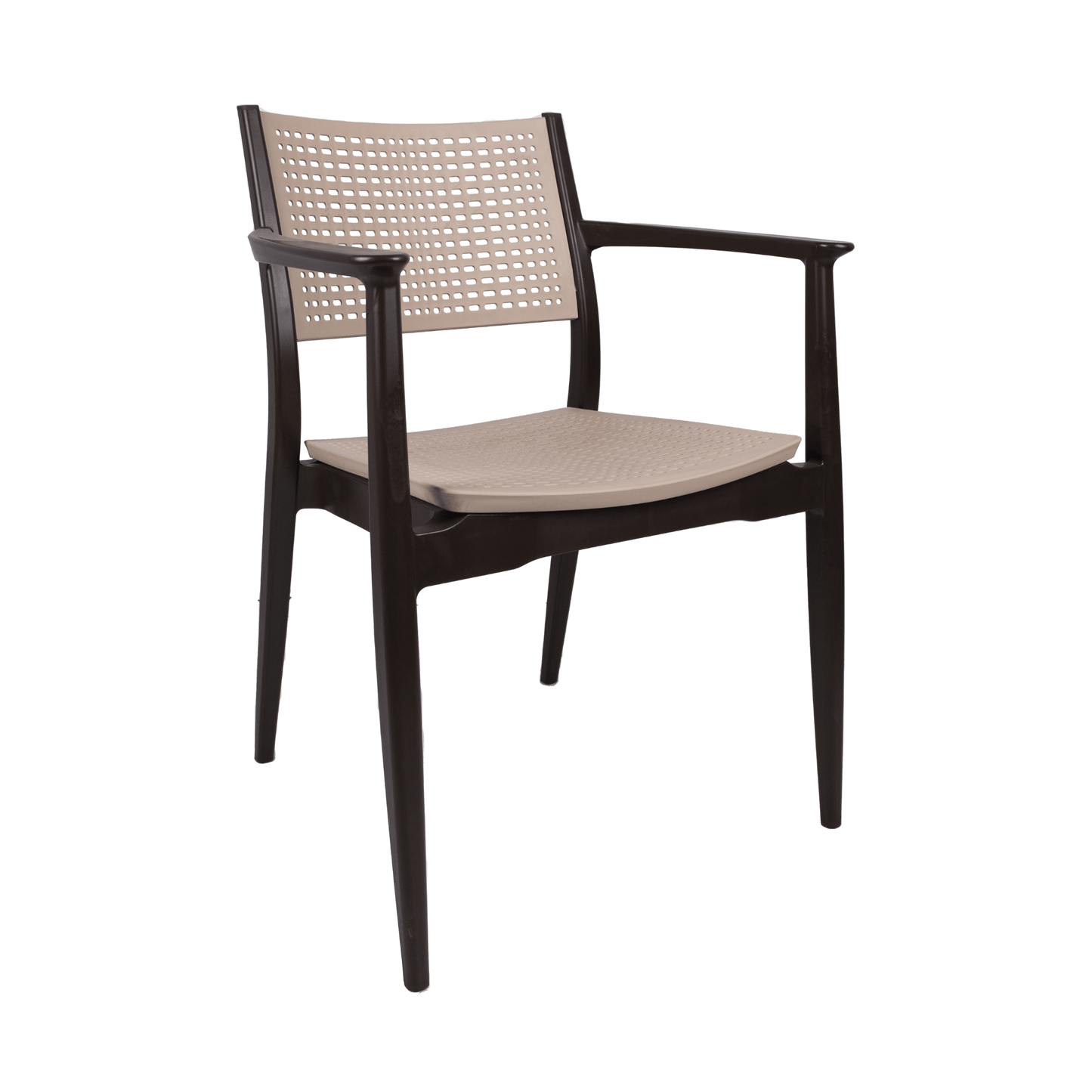Irmak Bistro Armchair – Two-Tone for Home & Café | Indoor and Outdoor