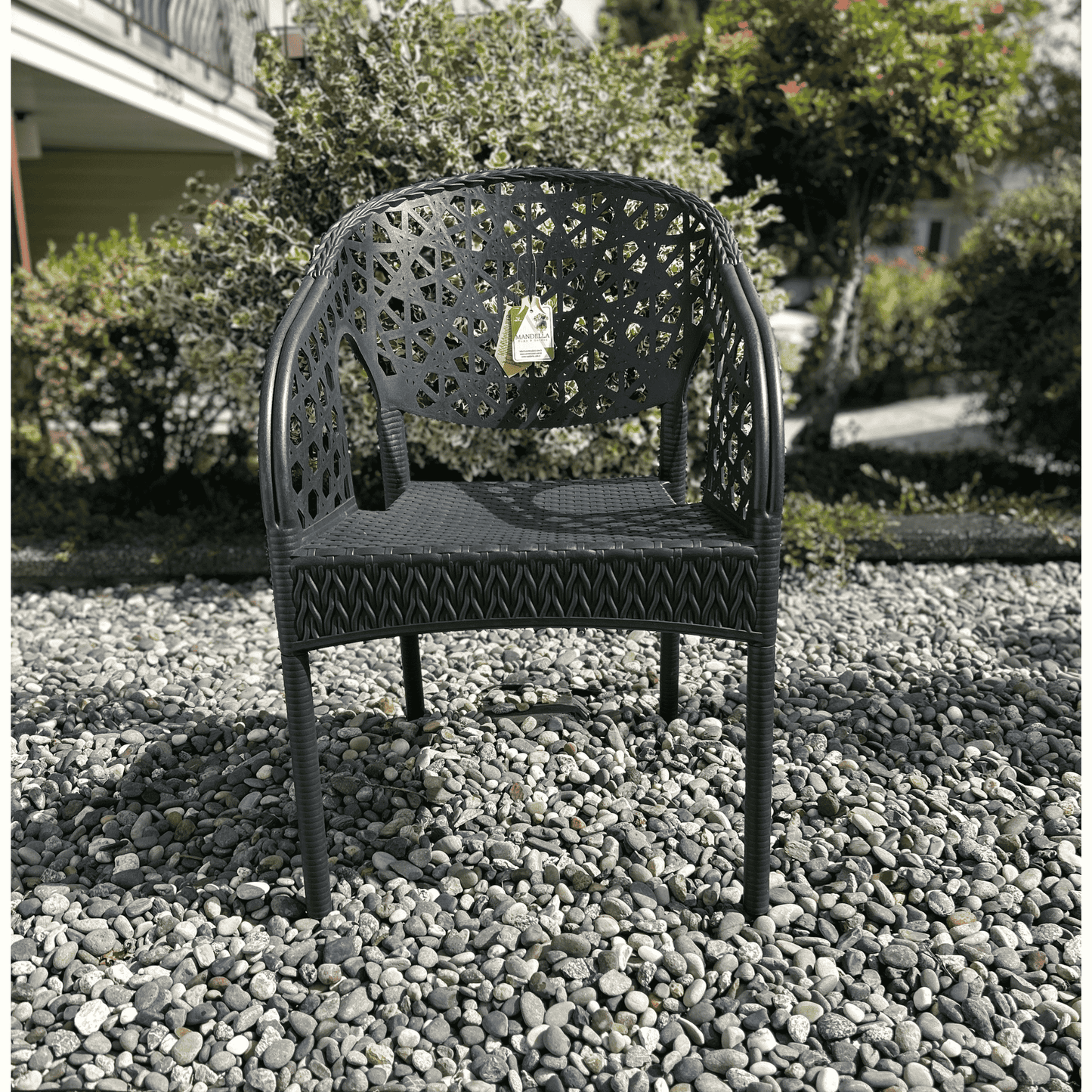 Lotus ECO Armchair – Elegant Recycled Plastic Design | Stackable, Indoor & Outdoor Friendly