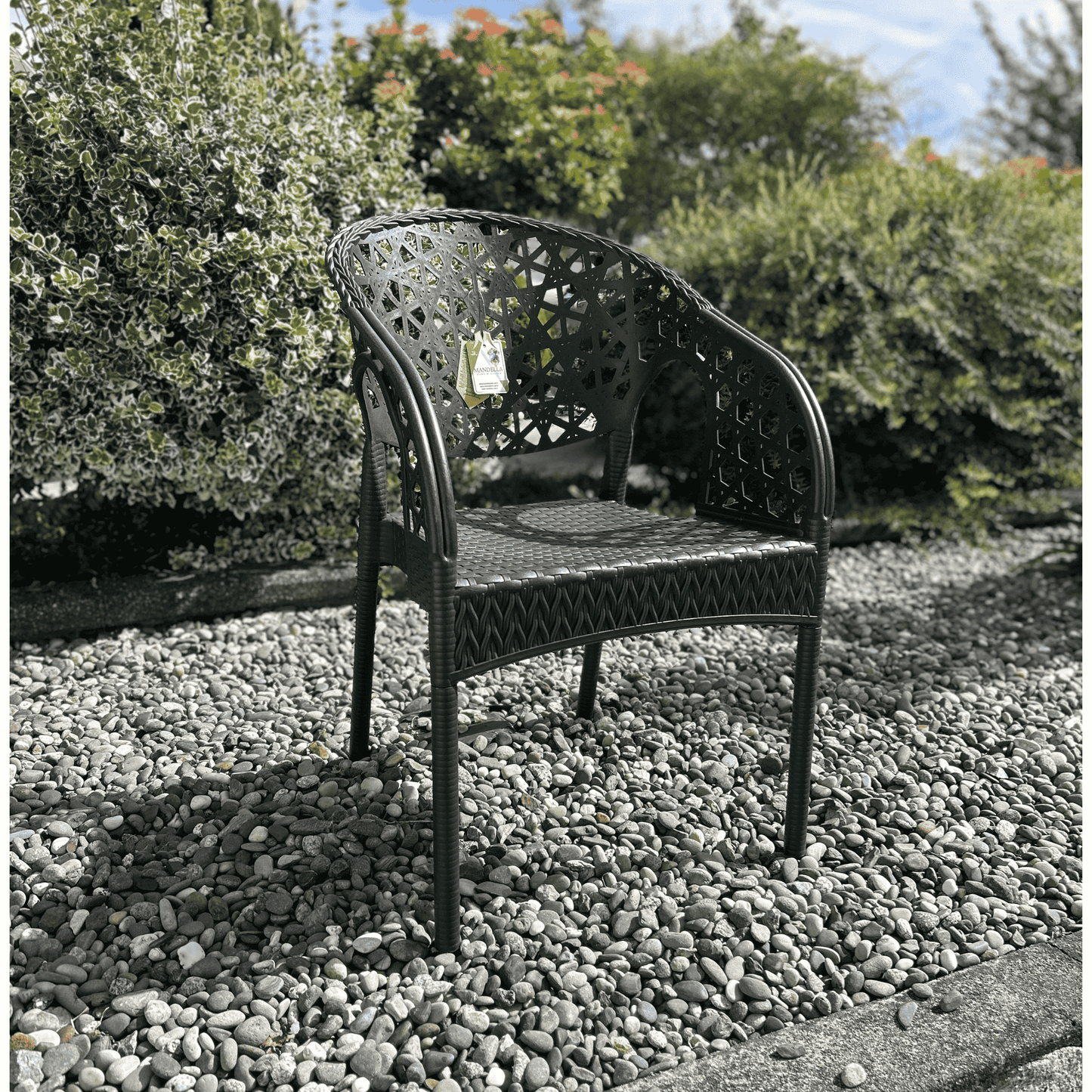 Lotus ECO Armchair – Elegant Recycled Plastic Design | Stackable, Indoor & Outdoor Friendly