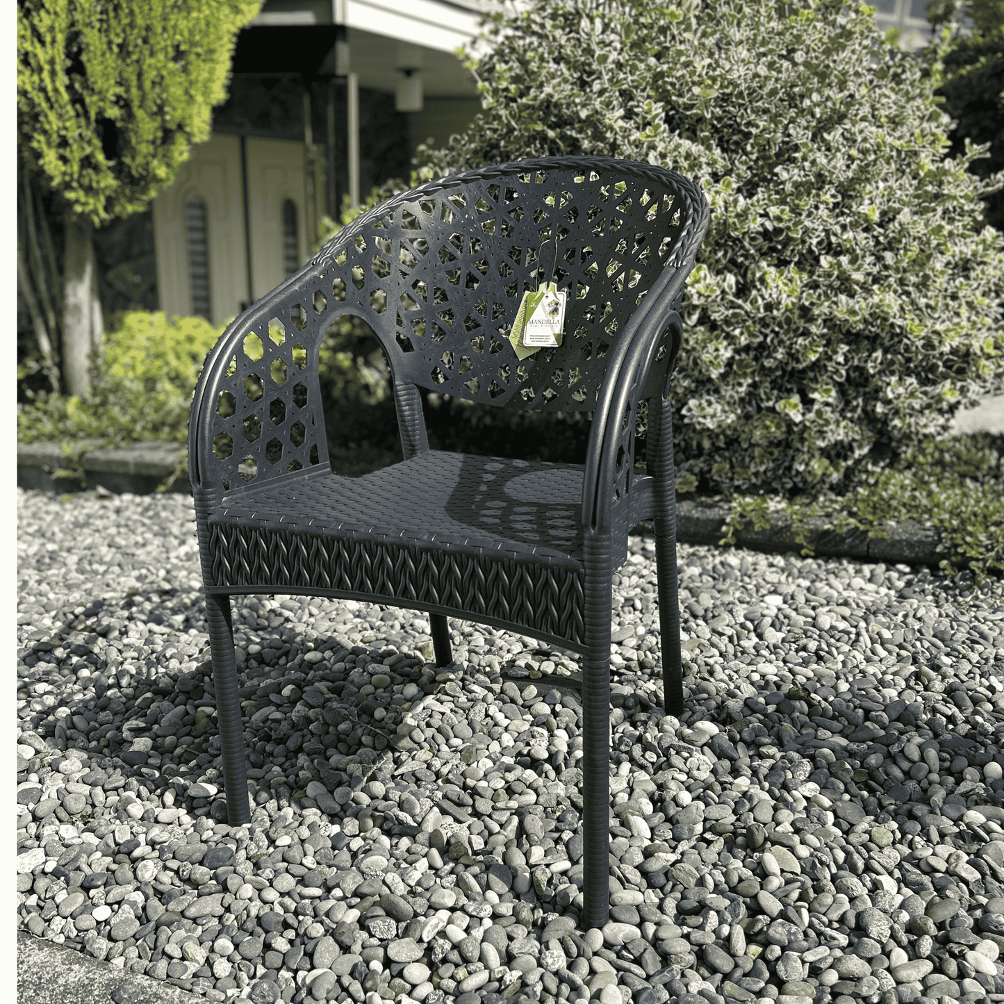 Lotus ECO Armchair – Elegant Recycled Plastic Design | Stackable, Indoor & Outdoor Friendly