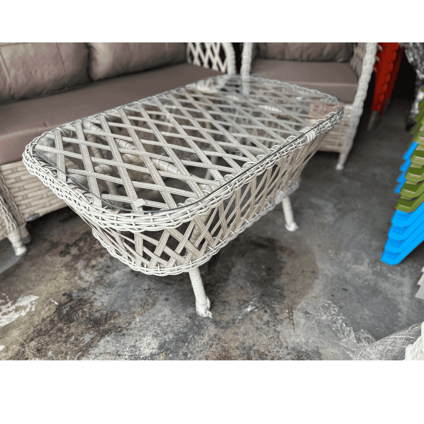 Marbella Patio Set – Elegant Patio Seating with Water-Resistant Fabric | High-Quality, Stylish Design