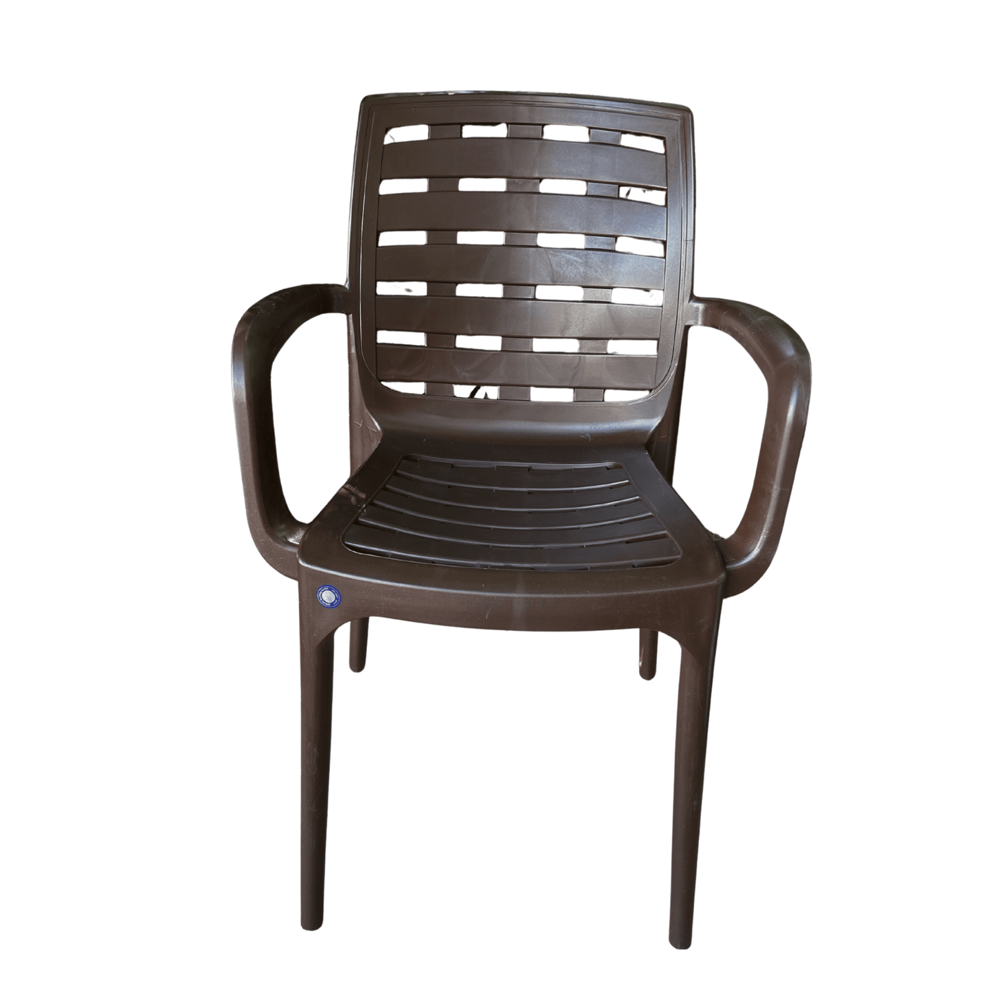 Maya Armchair Model C – Elegant Dark Brown Chair | Stackable, Indoor & Outdoor Use