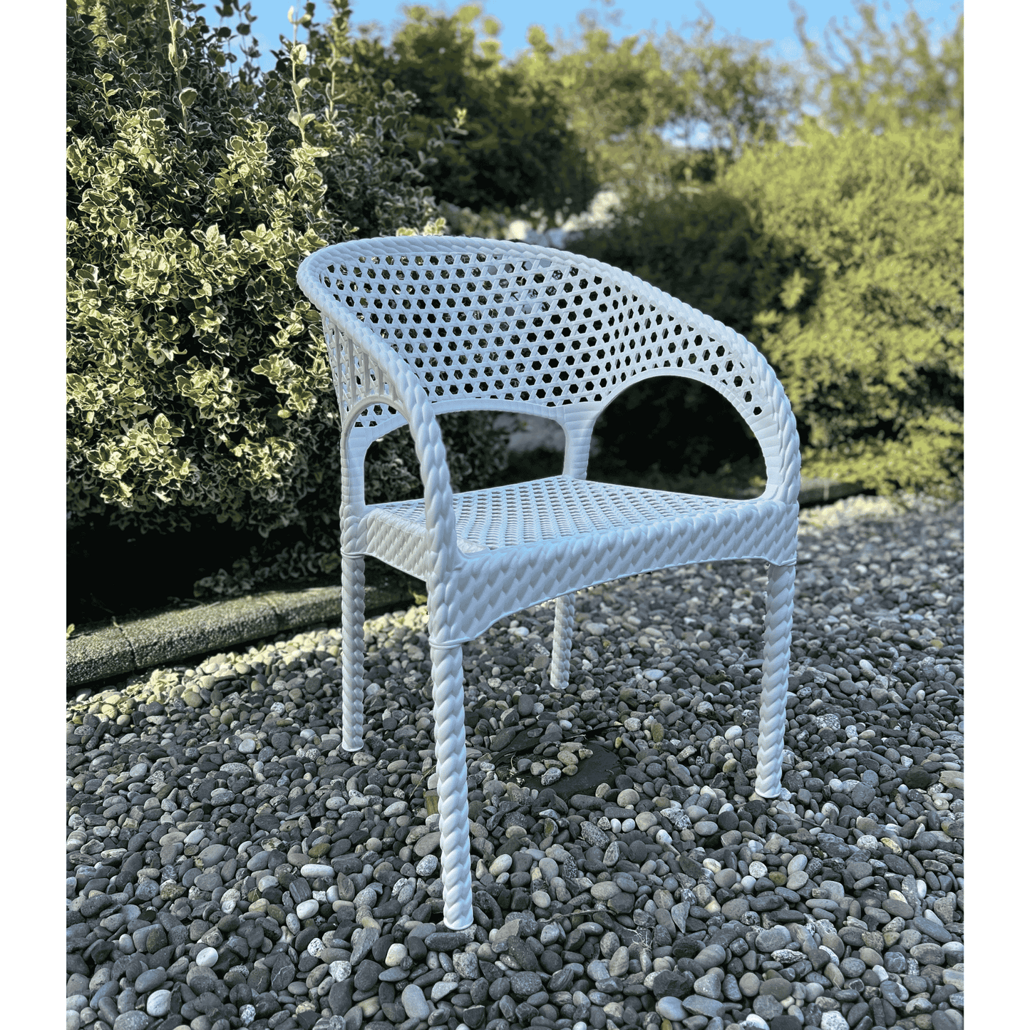 Regnum Knitted Rattan Armchair – Elegant, High-Quality Design | Indoor & Outdoor Use