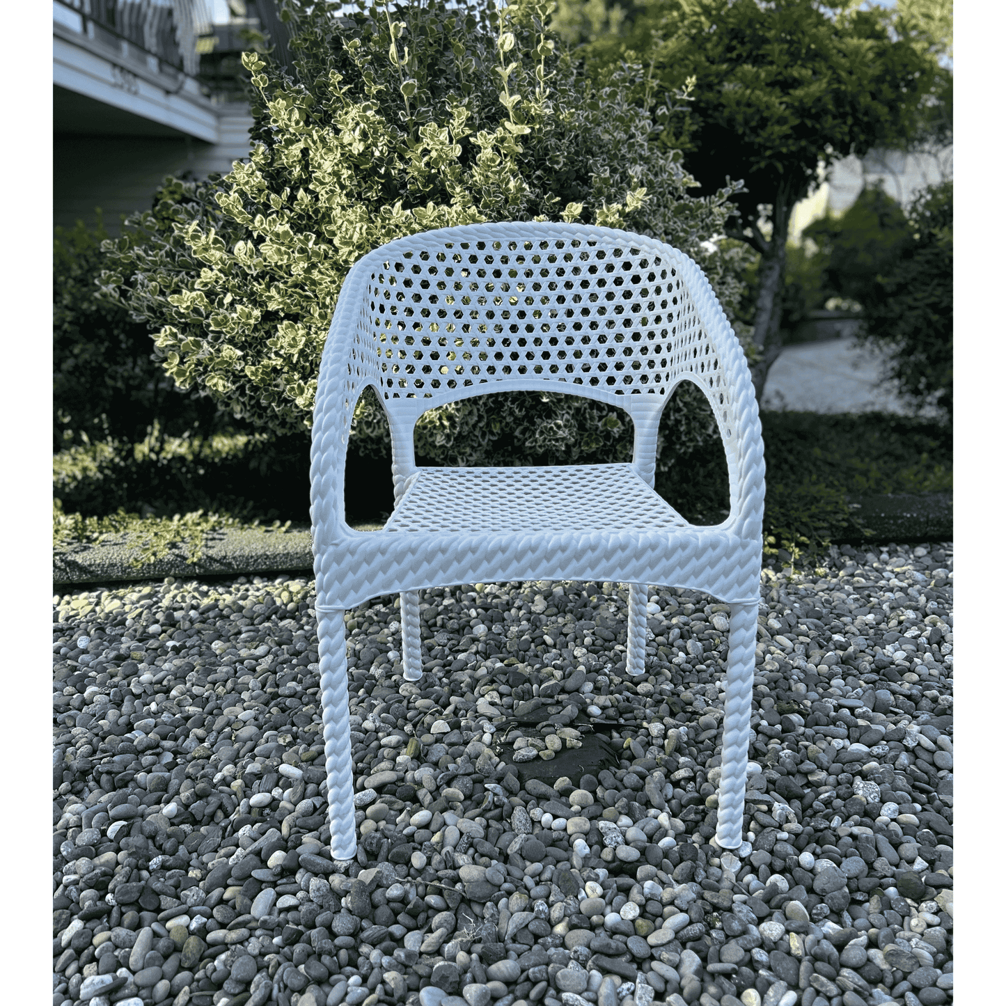 Regnum Knitted Rattan Armchair – Elegant, High-Quality Design | Indoor & Outdoor Use