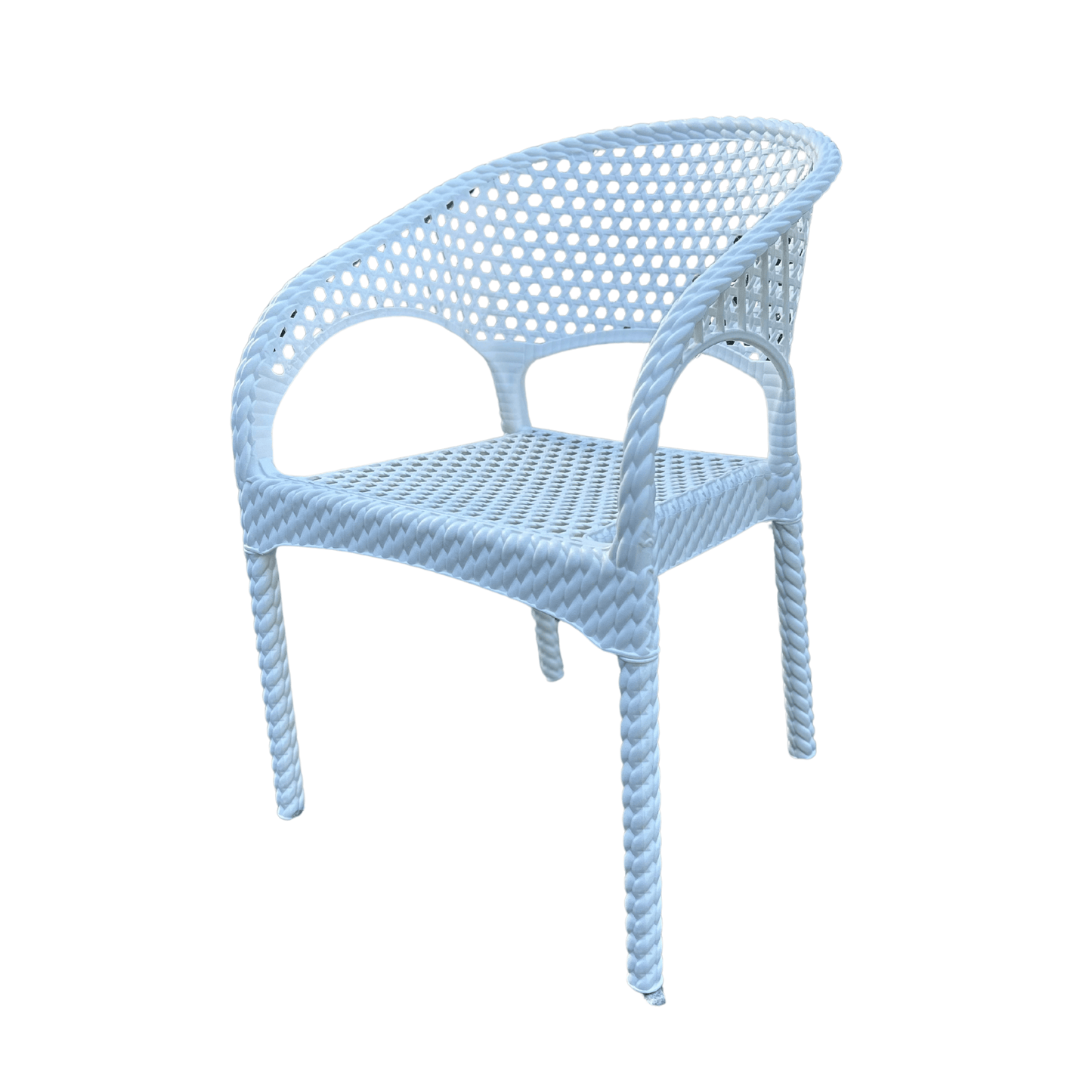 Regnum Knitted Rattan Armchair – Elegant, High-Quality Design | Indoor & Outdoor Use