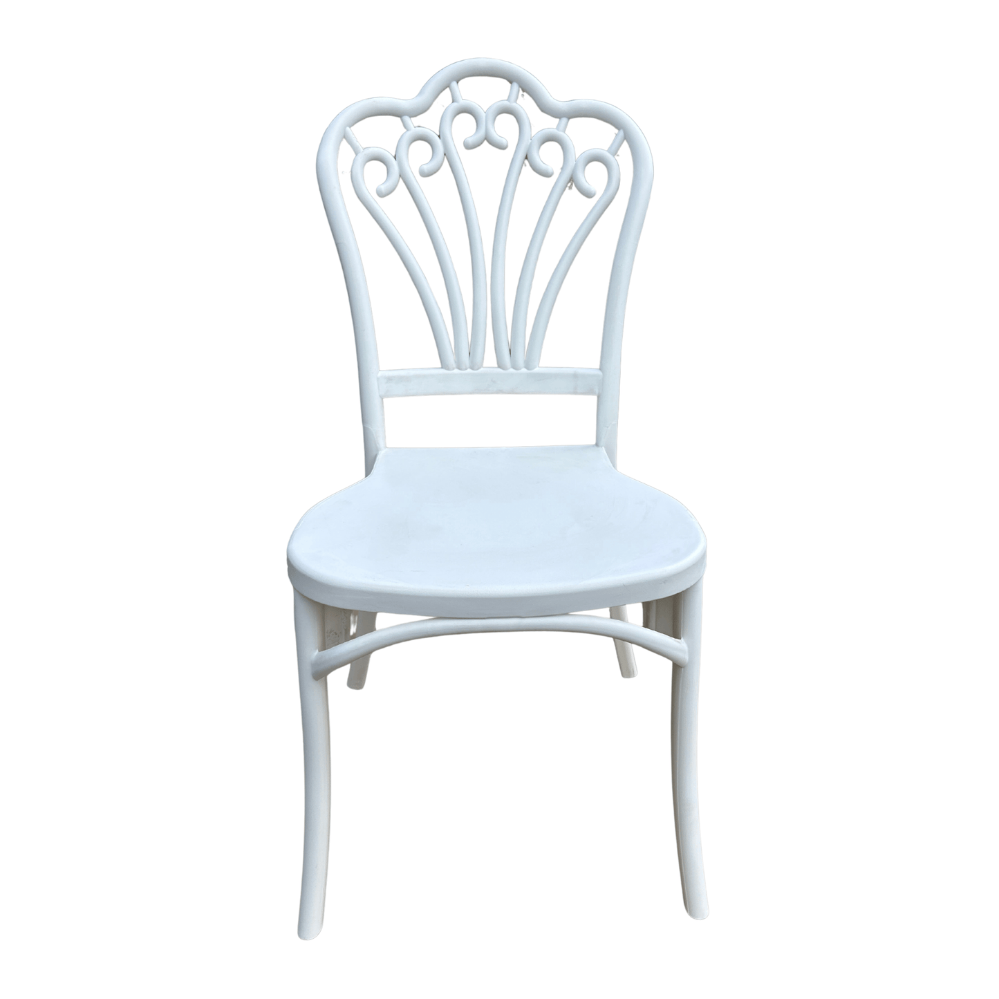 Viktor Chair – Model 7 | Vintage-Inspired Fanback Plastic Chair for Indoor/Outdoor Use