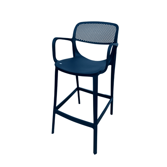 Barbie Bar-Height Chair Model C – Sleek & Durable Indoor/Outdoor Bar Stool for Kitchen, Patio, or Balcony