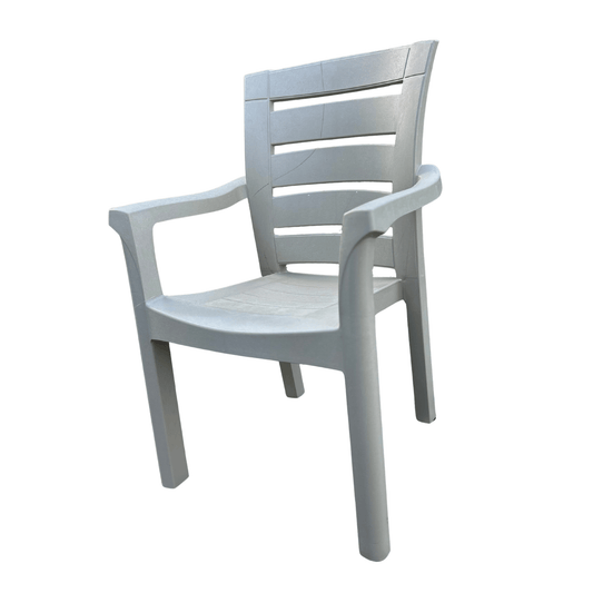 Ela Armchair Model C – Box-Leg Style Outdoor Chair | Comfortable, Reliable & Solid Build