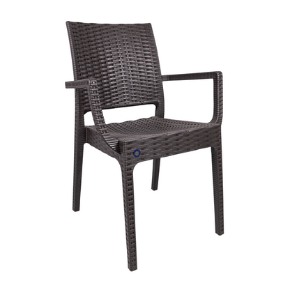 Elit Rattan Armchair - ECO (Recycled Plastic) - for both Outdoor and Indoor