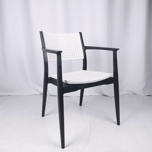 Irmak Bistro Armchair – Two-Tone for Home & Café | Indoor and Outdoor