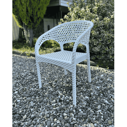 Regnum Knitted Rattan Armchair – Elegant, High-Quality Design | Indoor & Outdoor Use