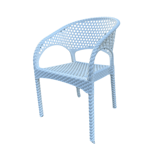 Regnum Knitted Rattan Armchair – Elegant, High-Quality Design | Indoor & Outdoor Use