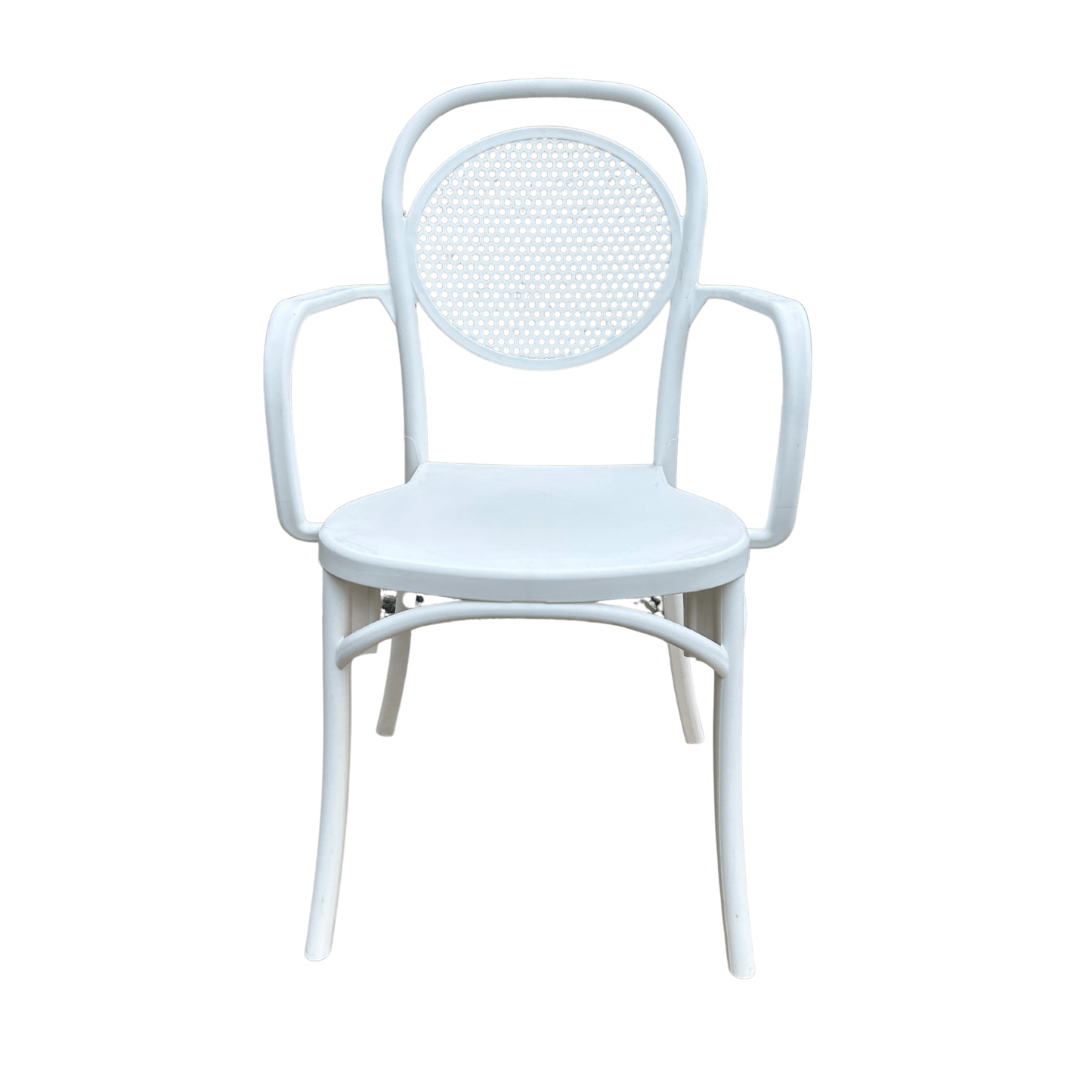 Viktor Armchair – Model 7 | Elegant & Versatile Chair for Indoor/Outdoor Use - White