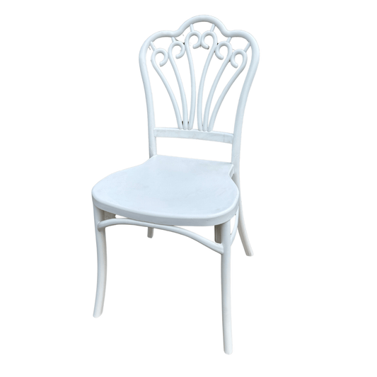 Viktor Chair – Model 7 | Vintage-Inspired Fanback Plastic Chair for Indoor/Outdoor Use